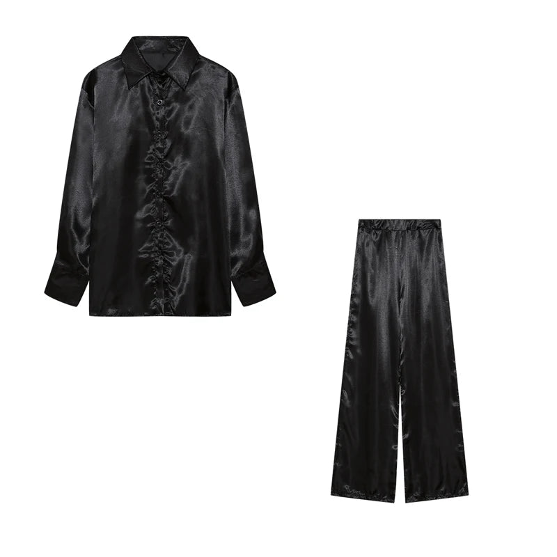 Fashionable Multi-Color Ding Loose Casual Suit European and N Suit New Product Set Hot Selling