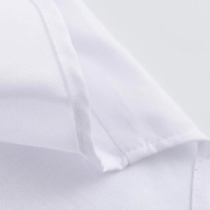 Women Fashion Spring Cotton Oxford Long Sleeve Single-breasted Lapel Blouse Street Clothing Shirt Chic Ladies Tops Mujer