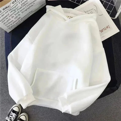 Moletom com capuz e estampa "Self Confrontation Letter", com cordão e bolso canguru, confortável, casual, moderno e clássico