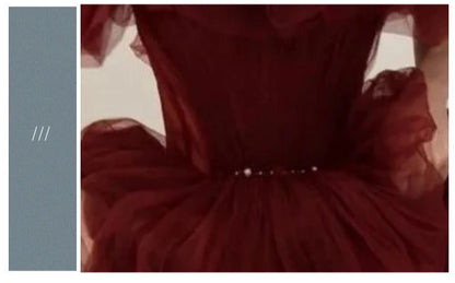 Evening Gowns for Women Elegant Party Prom Gown Graduation Womens Occasion Slender Waist Quinceanera Pengpeng Wedding Dresses