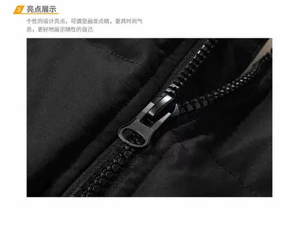2024 Winter Men's Lamb Wool Fashion Cotton Coat Stand up Collar Plush Thickened Warm Bread Coat Casual Loose Couple Cotton Coat