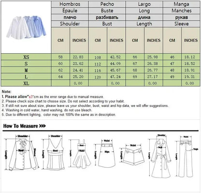 Women Fashion Spring Cotton Oxford Long Sleeve Single-breasted Lapel Blouse Street Clothing Shirt Chic Ladies Tops Mujer