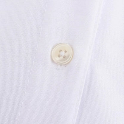 Women Fashion Spring Cotton Oxford Long Sleeve Single-breasted Lapel Blouse Street Clothing Shirt Chic Ladies Tops Mujer