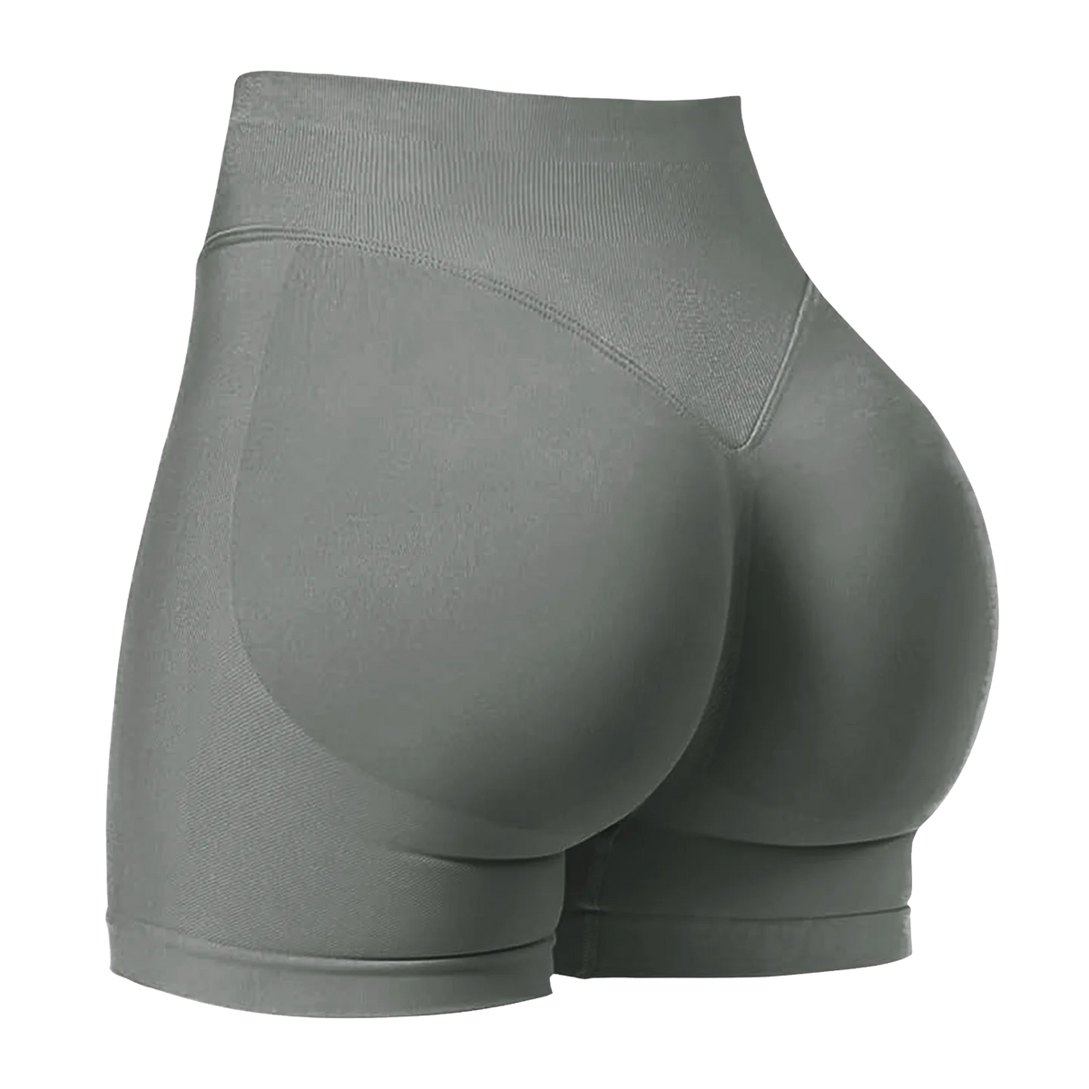 ZHEJIN Shorts de Yoga Feminino Sem Costura Cintura Alta para Academia, Shorts Biker com Empina Bumbum Scrunch, Controle de Barriga e Fitness