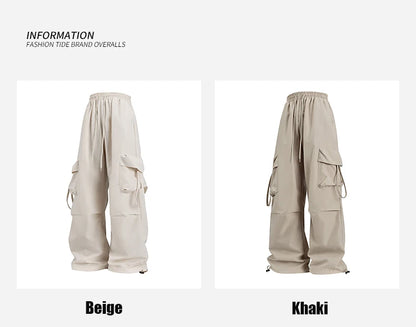 Women Cargo Pants Fashion Loose Comfortable Breathable Lightweight Multiple Pockets Cargo Long Pants Fitness Running Casual Pan