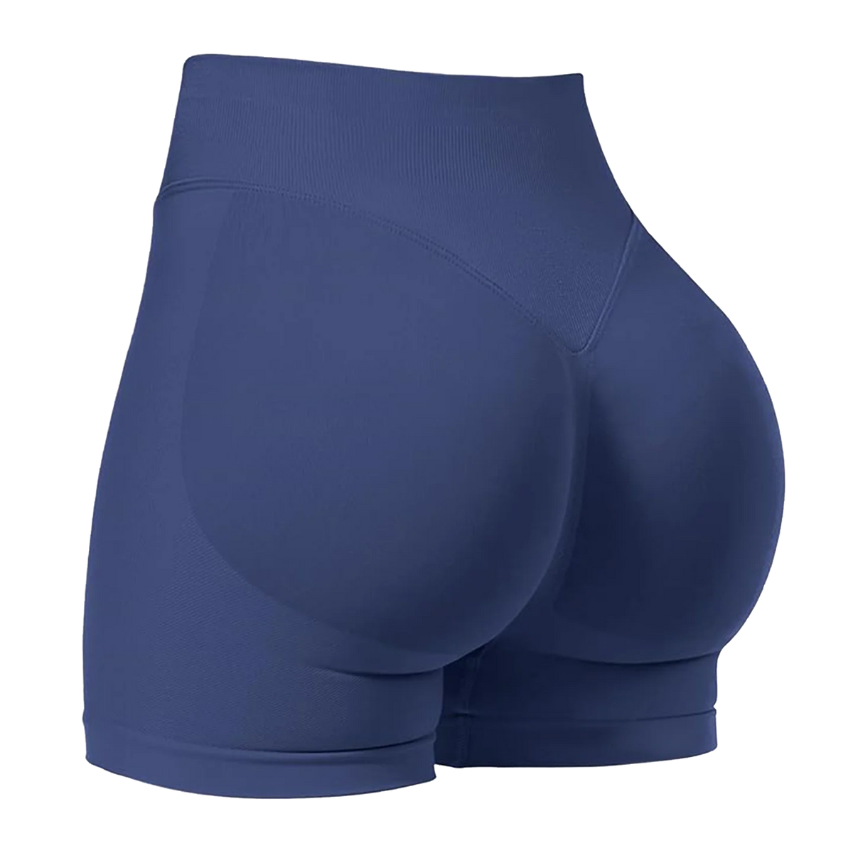 ZHEJIN Shorts de Yoga Feminino Sem Costura Cintura Alta para Academia, Shorts Biker com Empina Bumbum Scrunch, Controle de Barriga e Fitness