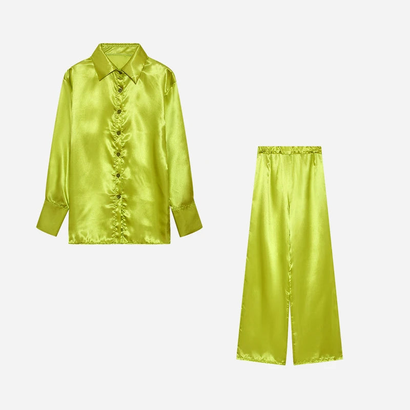Fashionable Multi-Color Ding Loose Casual Suit European and N Suit New Product Set Hot Selling
