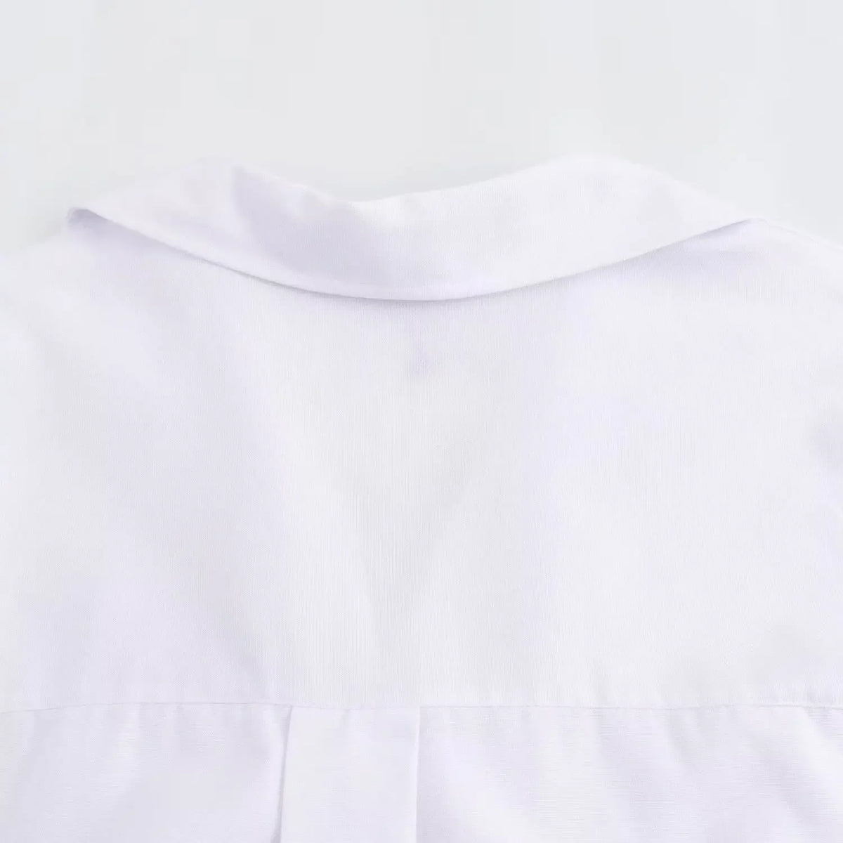 Women Fashion Spring Cotton Oxford Long Sleeve Single-breasted Lapel Blouse Street Clothing Shirt Chic Ladies Tops Mujer