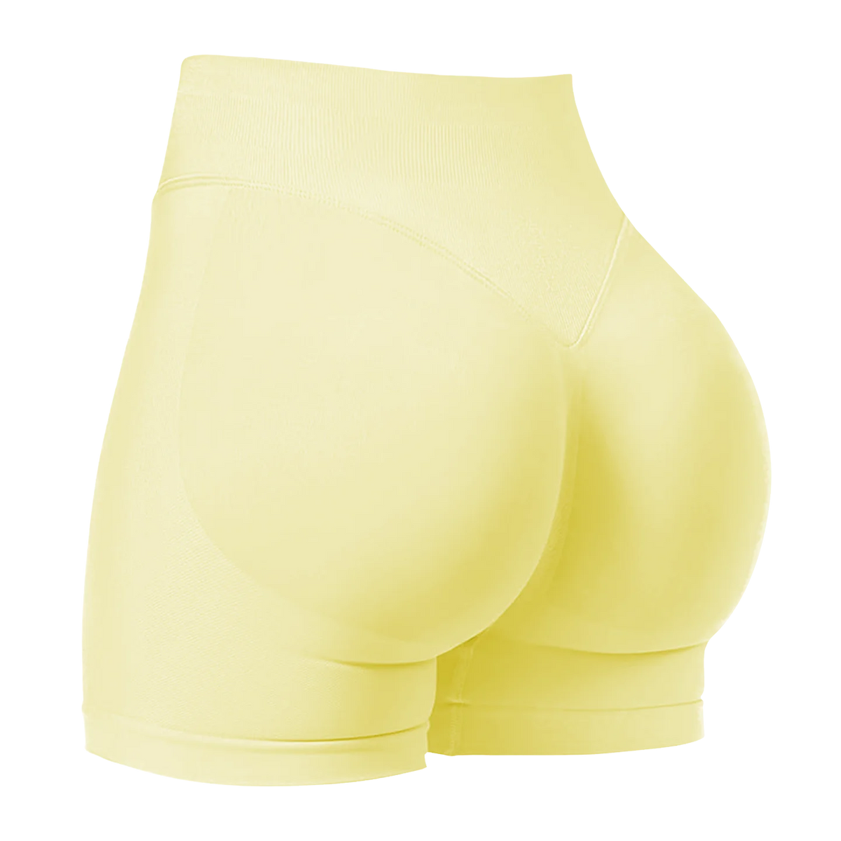 ZHEJIN Shorts de Yoga Feminino Sem Costura Cintura Alta para Academia, Shorts Biker com Empina Bumbum Scrunch, Controle de Barriga e Fitness